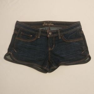 Guess Jeans dark wash 5 pocket denim shorts